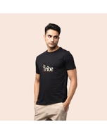 Greys&Blues Pima Round Neck T-Shirt-Black